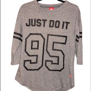 Nike Just Do It Half Sleeve Shirt